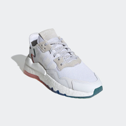 Adidas Nite Jogger Sneakers - White / Orange Yellow / Blue / Green - view 8