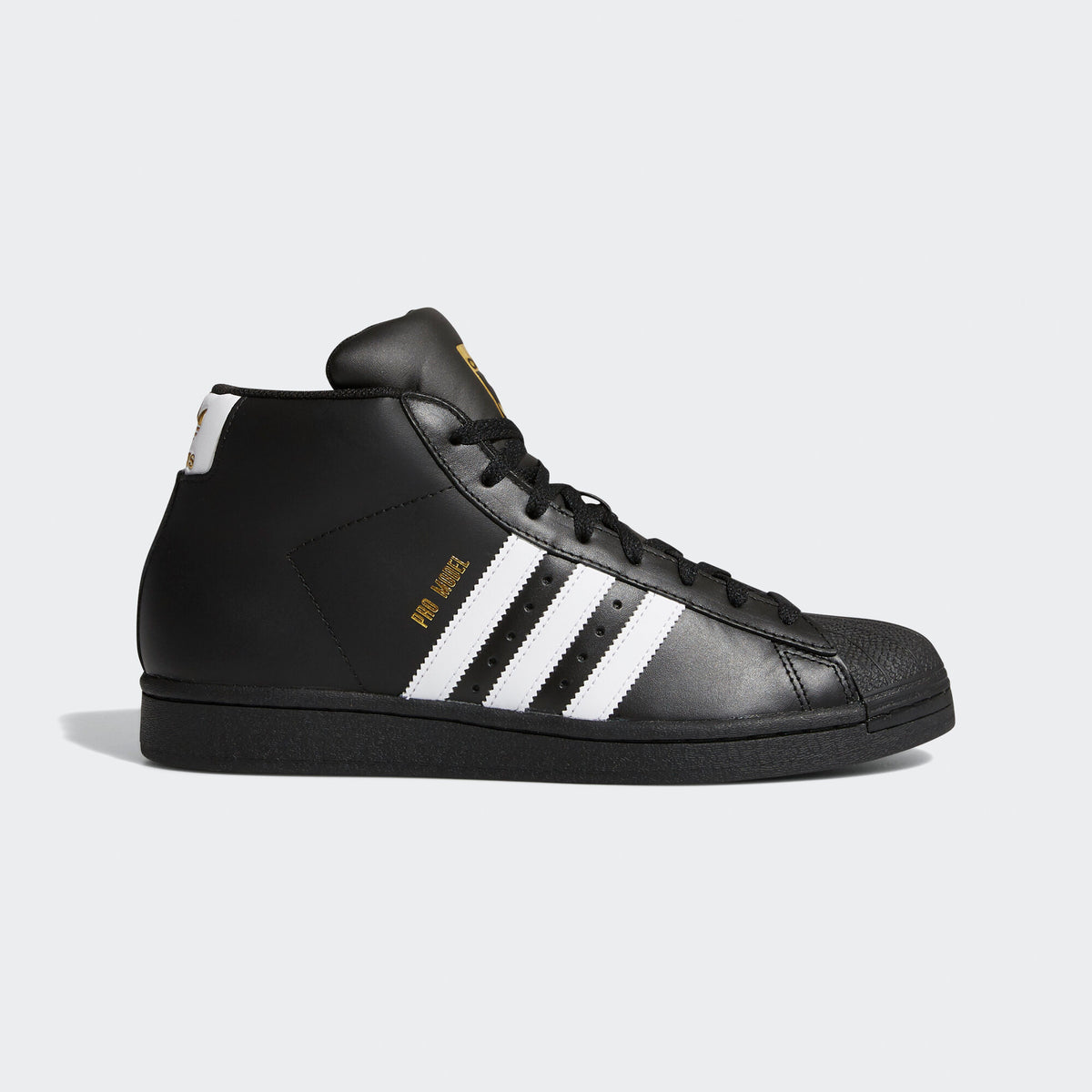 Adidas Pro Model Sneakers - Core Black / White / Gold - view 1