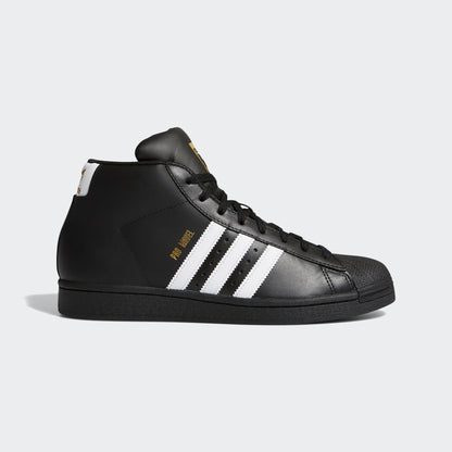 Adidas Pro Model Sneakers - Core Black / White / Gold - view 1