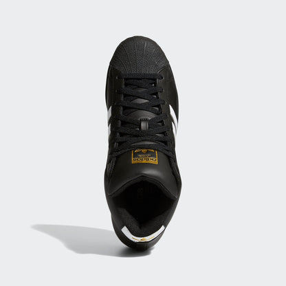 Adidas Pro Model Sneakers - Core Black / White / Gold - view 3