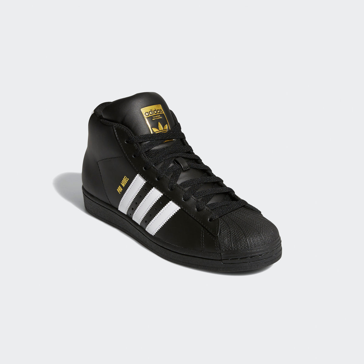 Adidas Pro Model Sneakers - Core Black / White / Gold - view 5