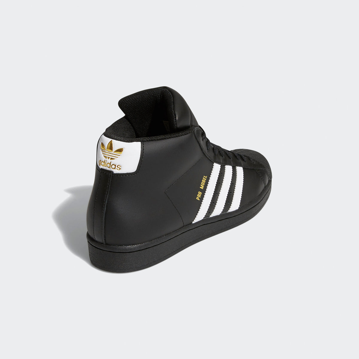 Adidas Pro Model Sneakers - Core Black / White / Gold - view 6