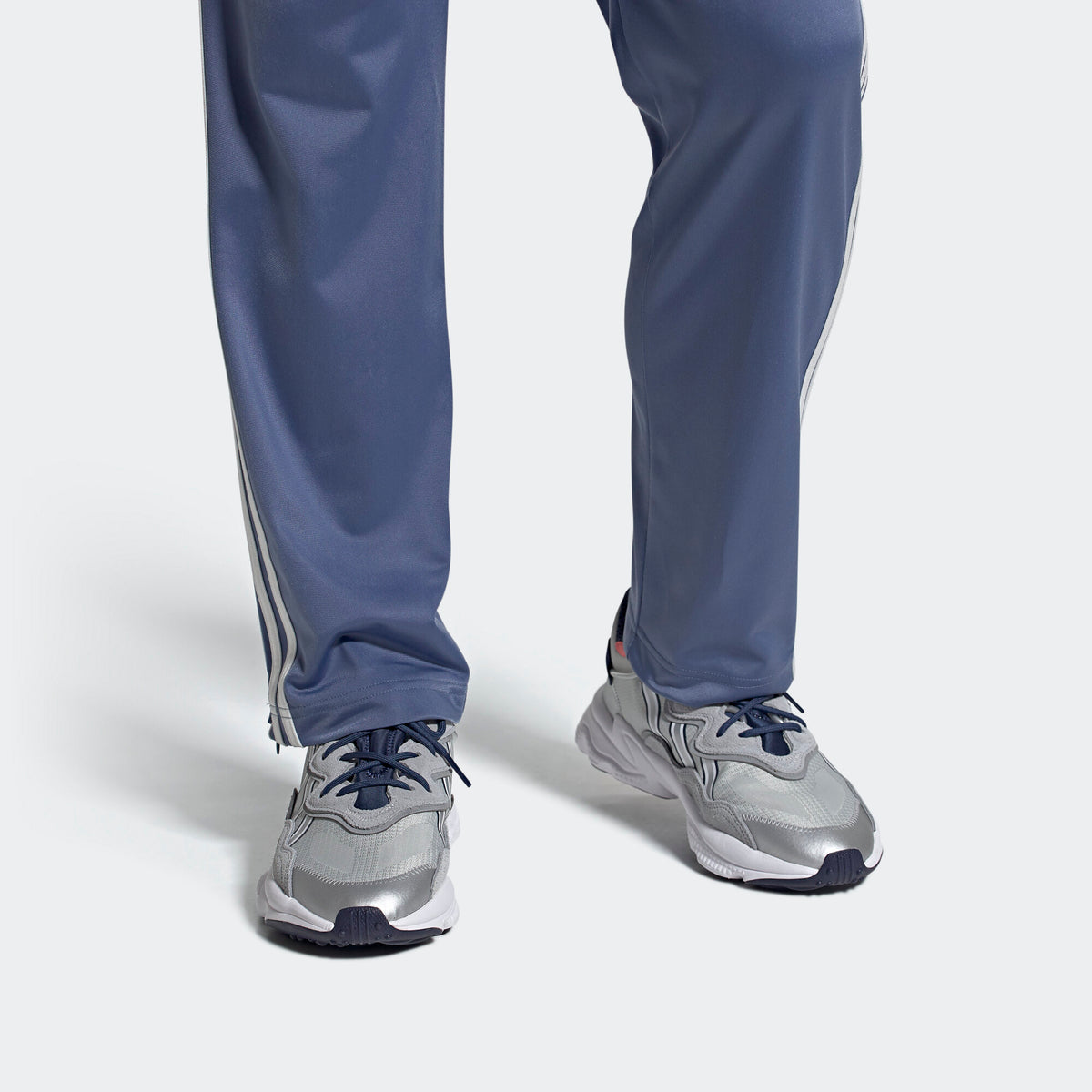Adidas Ozweego Sneakers - Silver / Grey / Light Red - view 2