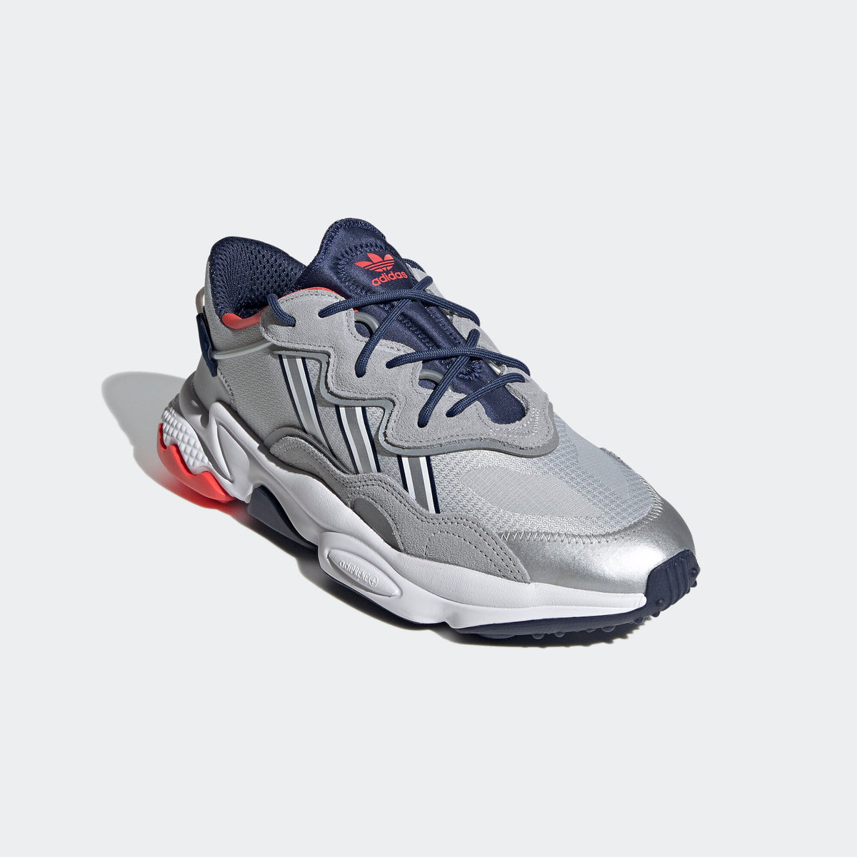 Adidas Ozweego Sneakers - Silver / Grey / Light Red - view 5