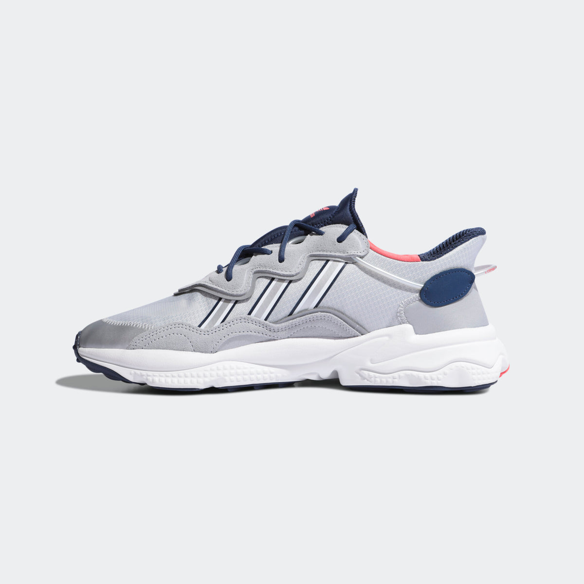 Adidas Ozweego Sneakers - Silver / Grey / Light Red - view 7