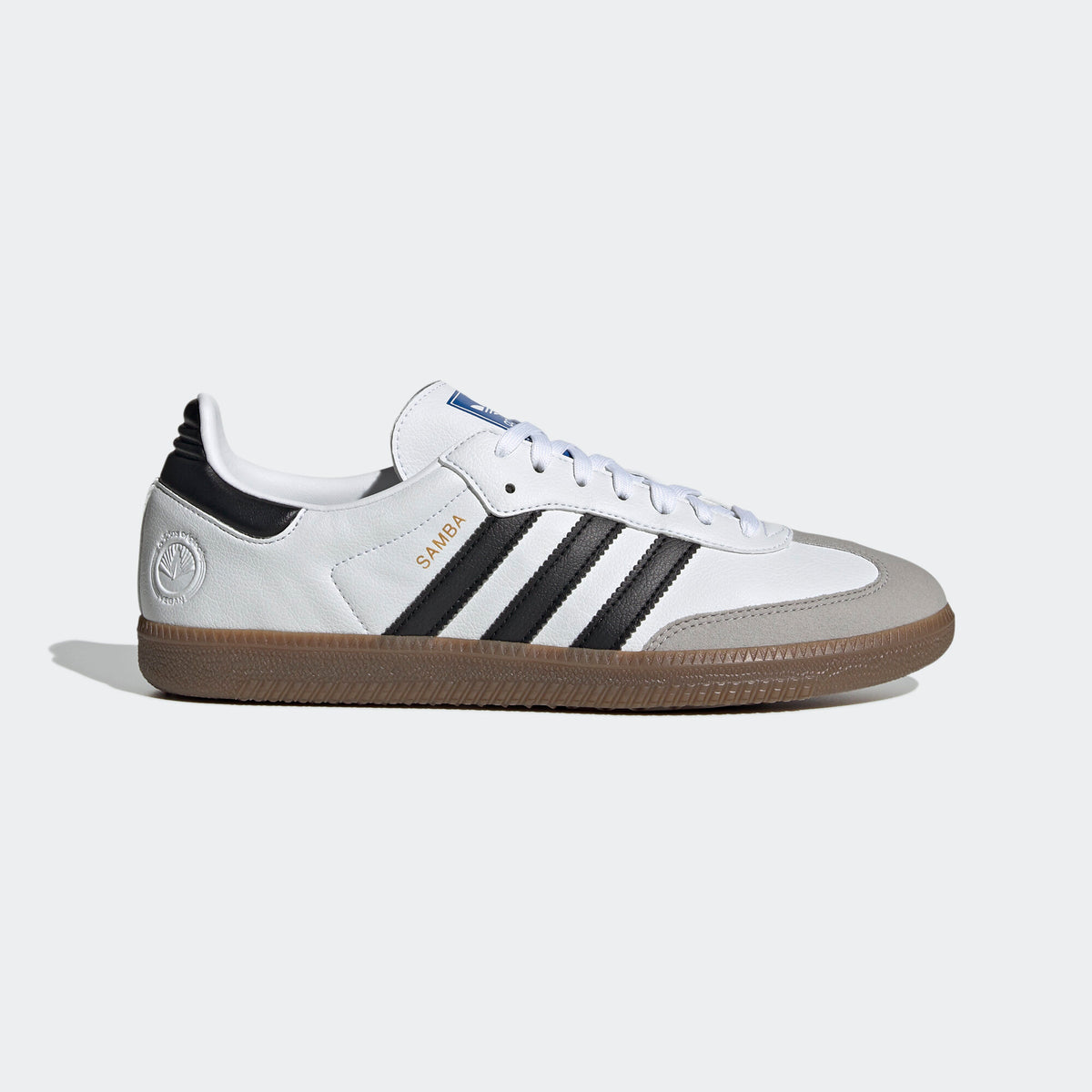 Adidas Samba Vegan Sneakers - White / Black / Grey - view 1