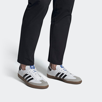 Adidas Samba Vegan Sneakers - White / Black / Grey - view 2