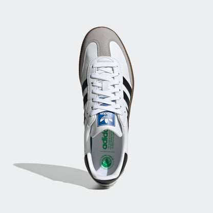 Adidas Samba Vegan Sneakers - White / Black / Grey - view 3