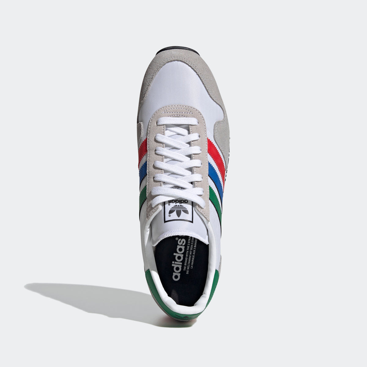 Adidas USA 84 Sneakers - White / Grey / Green / Blue / Red - view 3