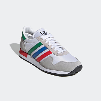 Adidas USA 84 Sneakers - White / Grey / Green / Blue / Red - view 5
