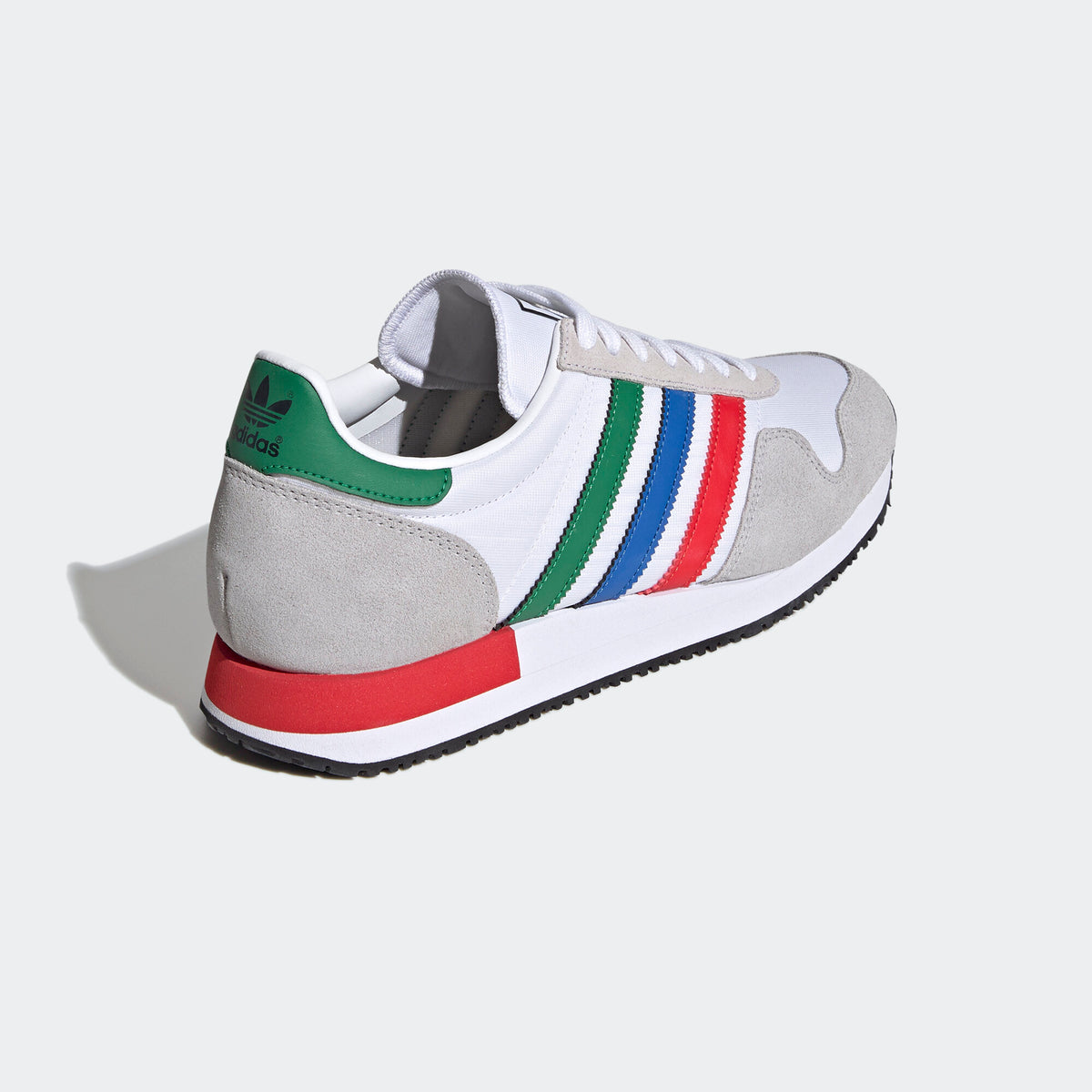 Adidas USA 84 Sneakers - White / Grey / Green / Blue / Red - view 6