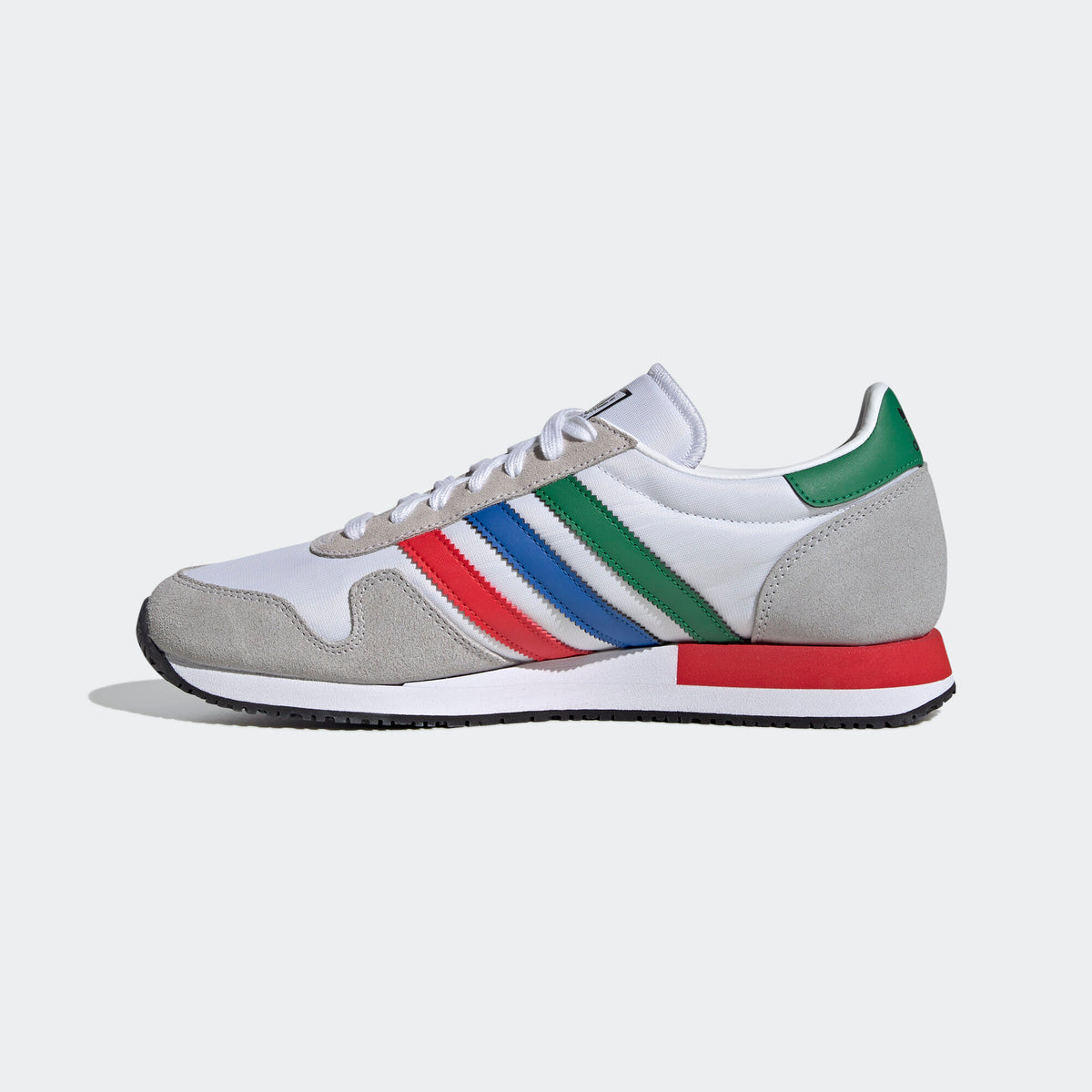 Adidas USA 84 Sneakers - White / Grey / Green / Blue / Red - view 7