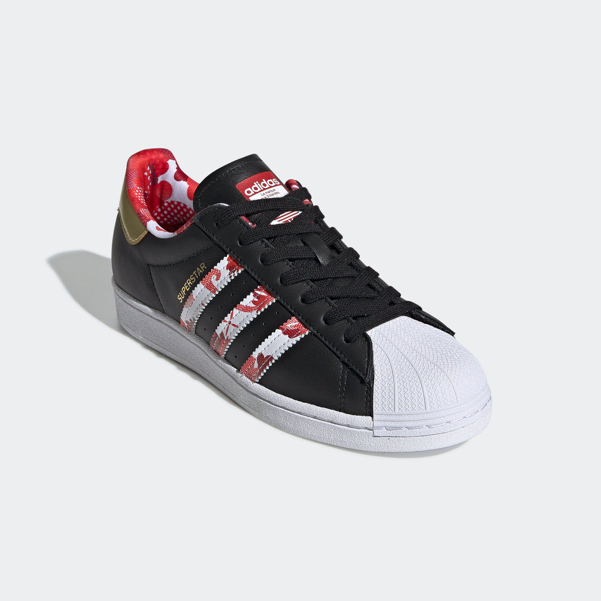 Adidas Superstar Sneakers - Core Black / Gold / White - view 5