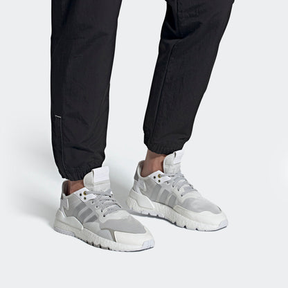 Adidas Nite Jogger Sneakers - White - view 2