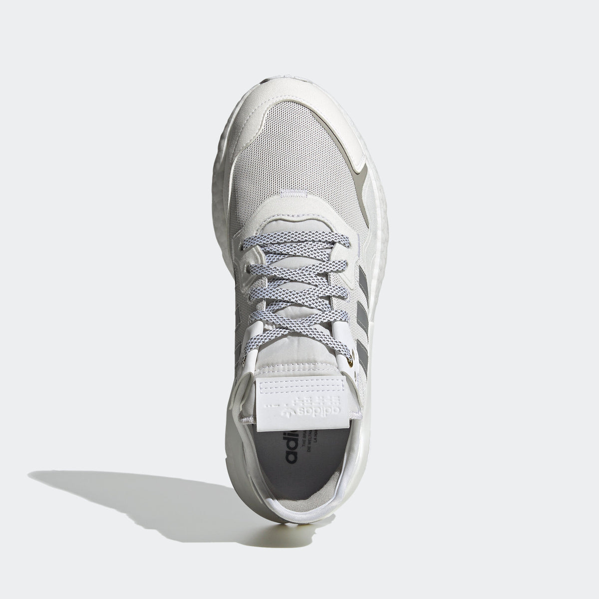 Adidas Nite Jogger Sneakers - White - view 3