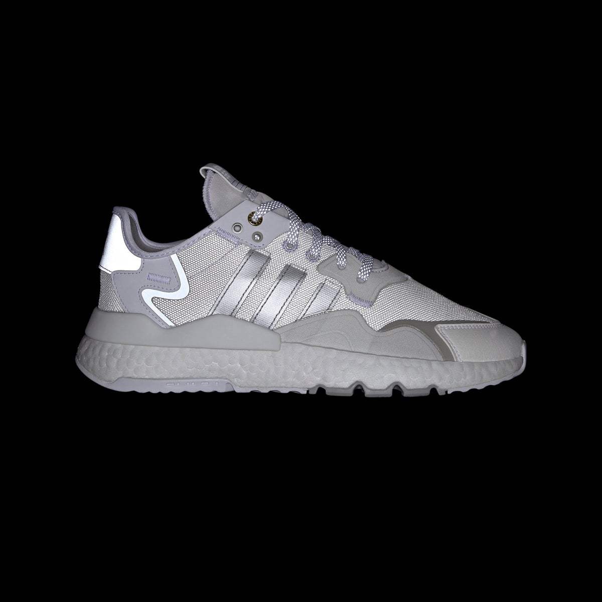 Adidas Nite Jogger Sneakers - White - view 8