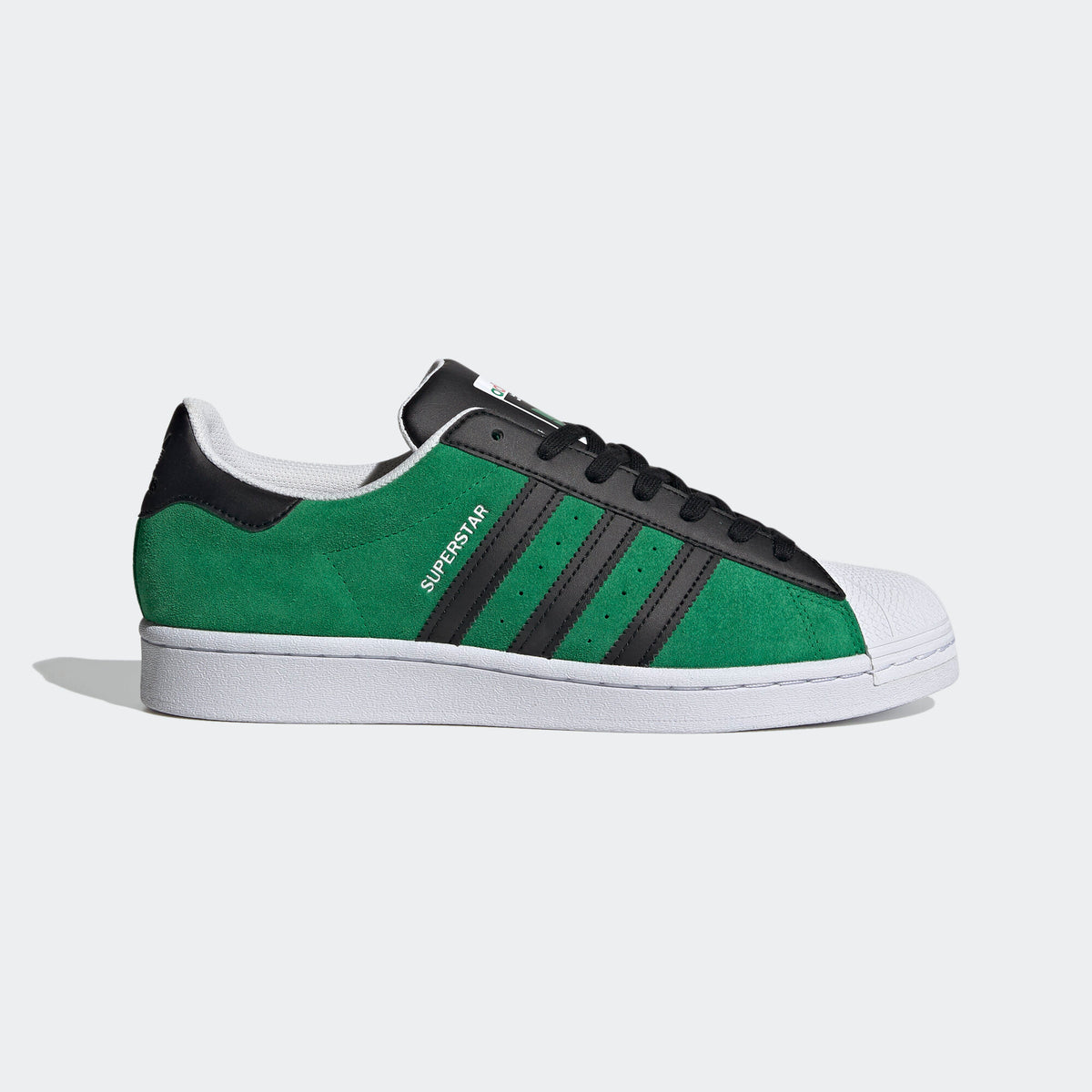 Adidas Superstar Sneakers - Green / Core Black / Yellow - view 1