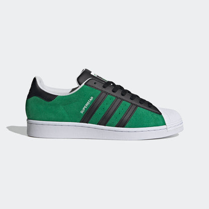 Adidas Superstar Sneakers - Green / Core Black / Yellow - view 1