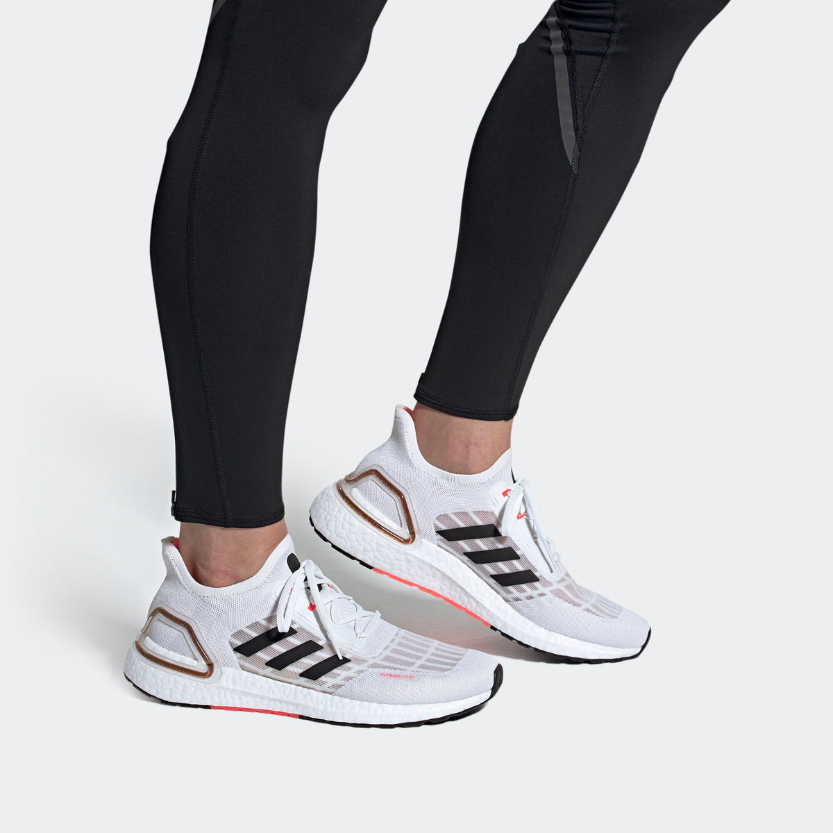 Adidas Ultraboost Summer.rdy Sneakers - White / Chalk White / Core Black - view 2