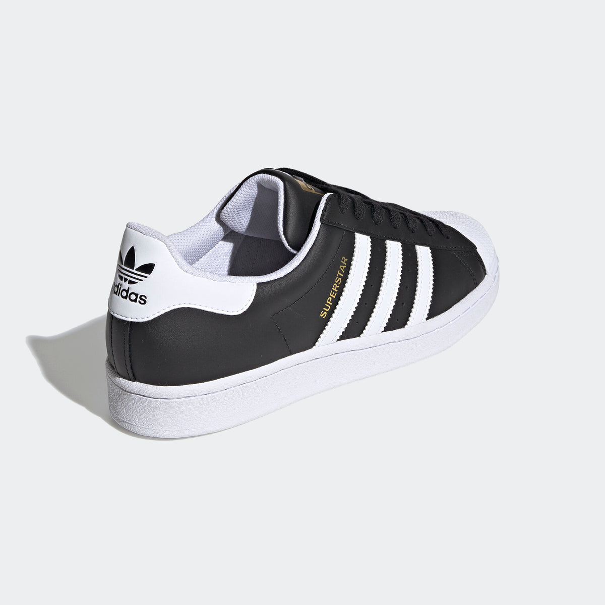 Adidas Superstar Sneakers - Core Black / White / Gold - view 6