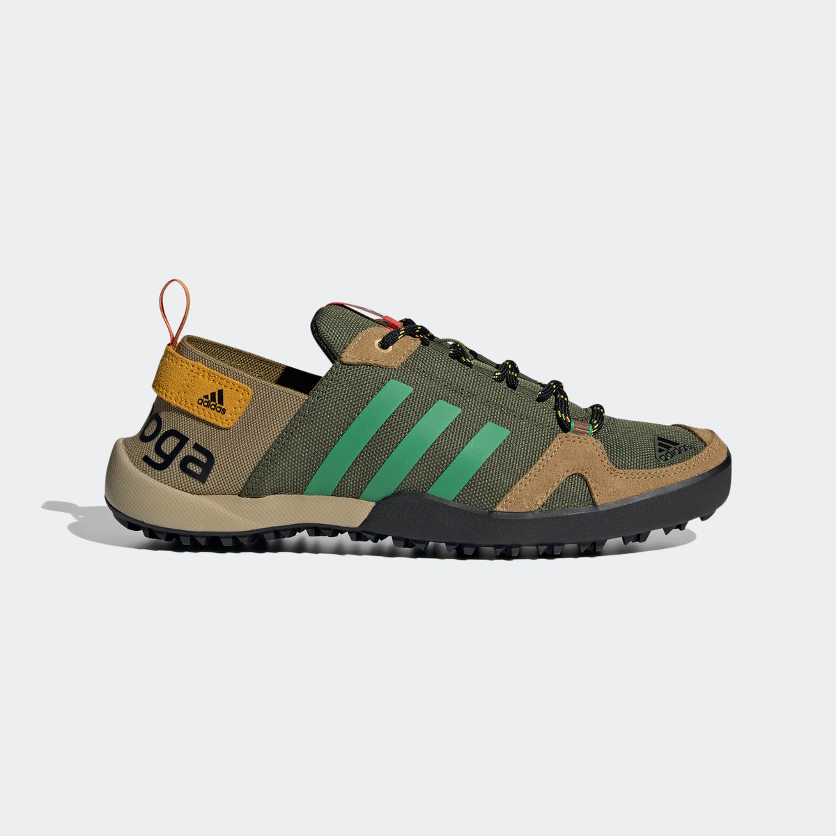 Adidas Daroga TWO 13 Hiking Sneakers - Green / Brown / Black / Yellow - view 1