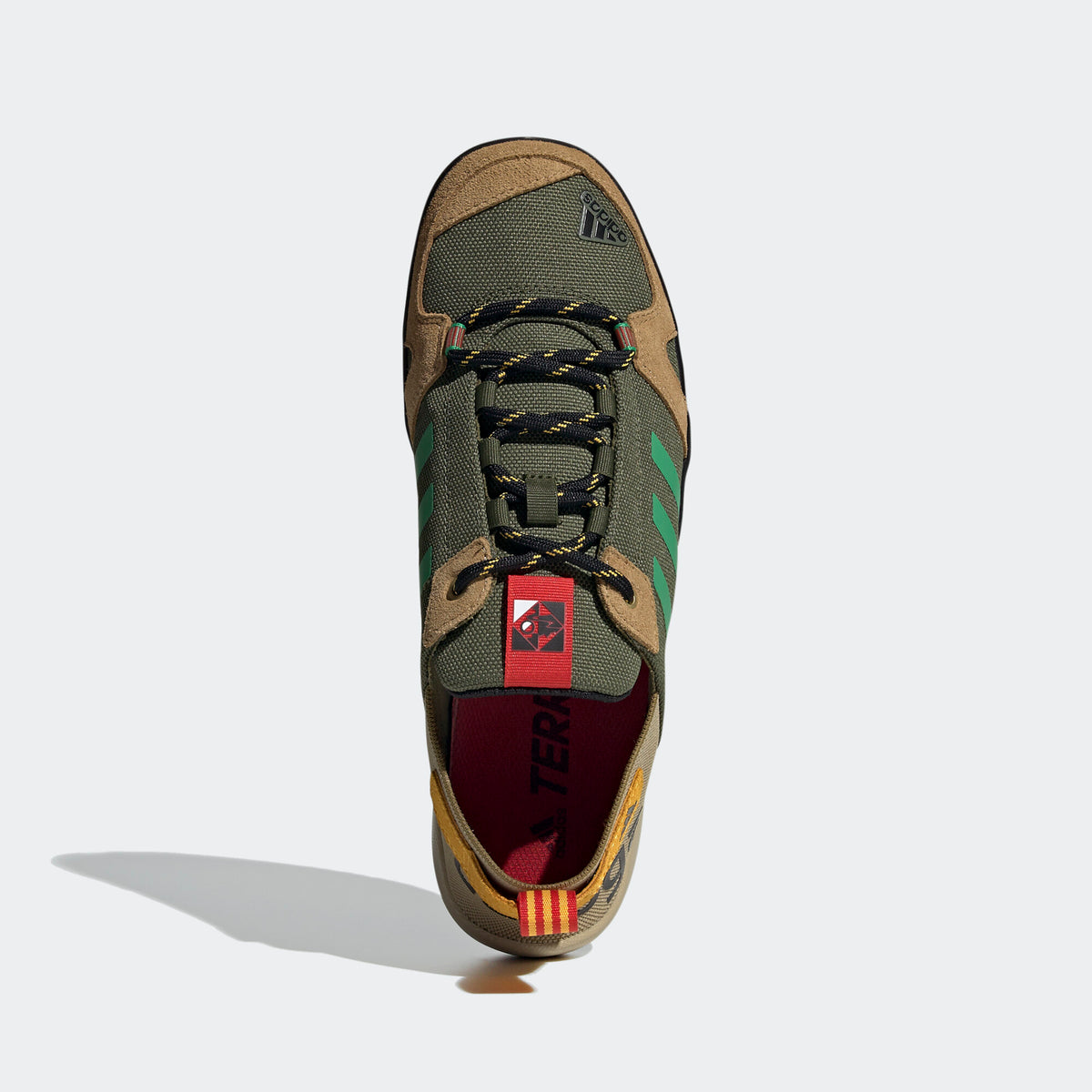 Adidas Daroga TWO 13 Hiking Sneakers - Green / Brown / Black / Yellow - view 2