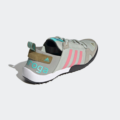 Adidas Daroga TWO 13 Hiking Sneakers - Khaki Brown / Dark Brown / Rose Red - view 5