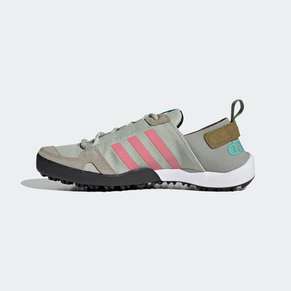 Adidas Daroga TWO 13 Hiking Sneakers - Khaki Brown / Dark Brown / Rose Red - view 6
