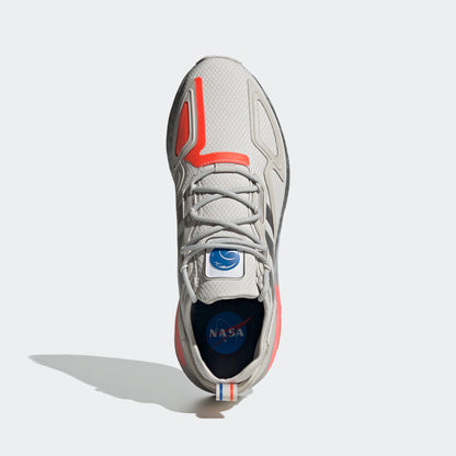 Adidas ZX 2K BOOST Sneakers - Light Grey / Dark Grey / Red - view 2