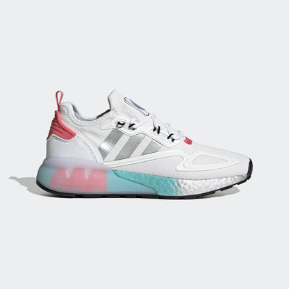 Adidas ZX 2K BOOST Sneakers - White / Silver - view 1