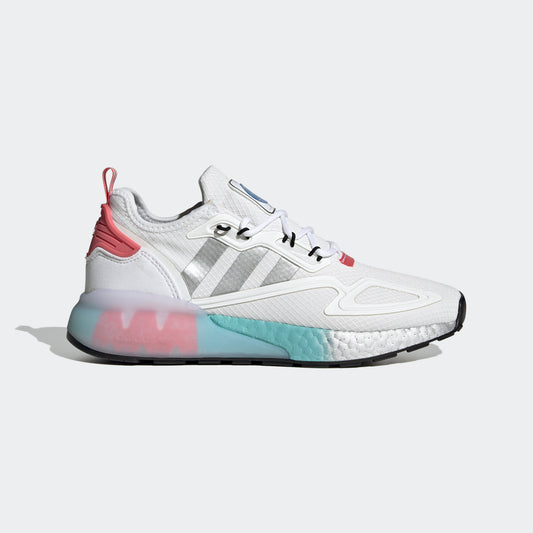 Adidas ZX 2K BOOST Sneakers - White / Silver - view 1