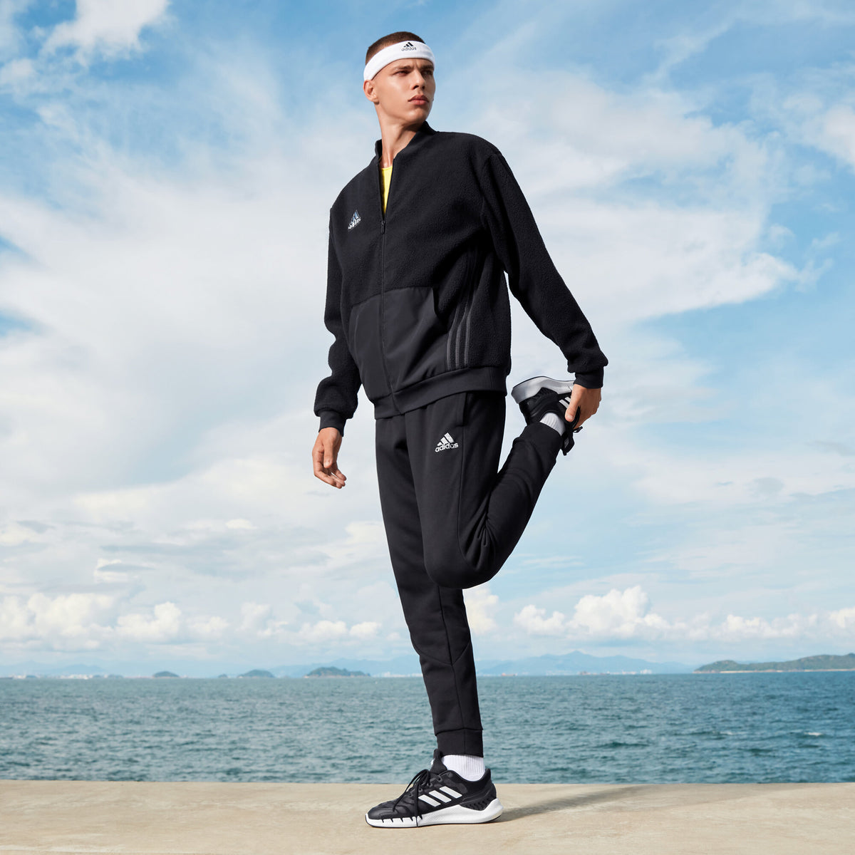 Adidas Climacool Ventania Sneakers - Black / White - view 3