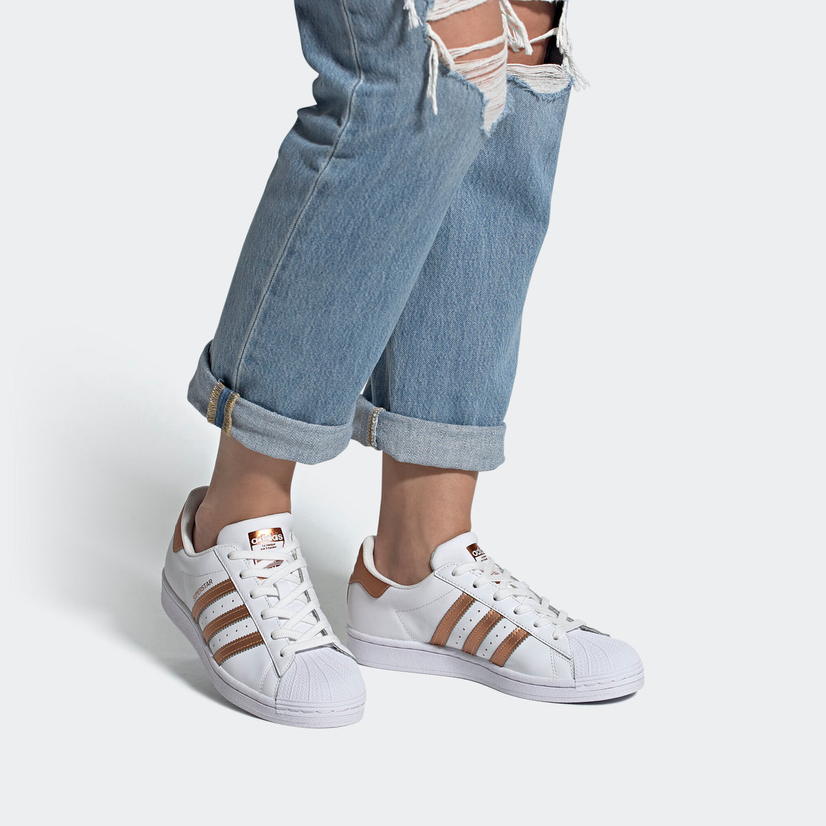 Adidas Superstar Sneakers - White - view 2