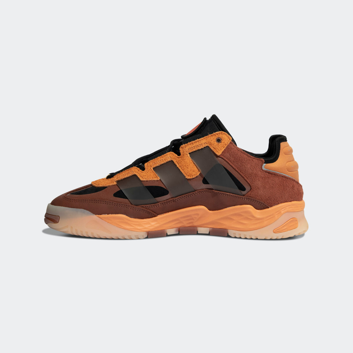 Adidas Niteball Sneakers - Red Brown / Black - view 2