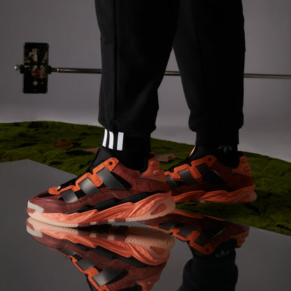 Adidas Niteball Sneakers - Red Brown / Black - view 1
