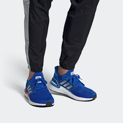 Adidas Ultraboost 20 Sneakers - Blue / Silver Grey - view 2