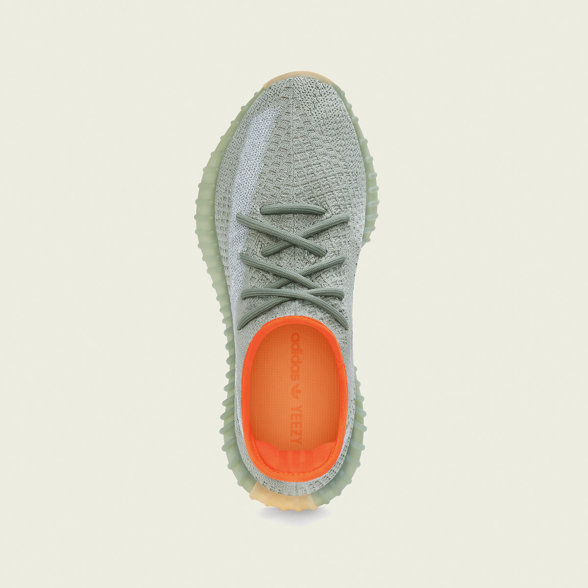 Adidas Yeezy BOOST 350 V2 Desert SAGE Sneakers - Silver Metallic - view 2