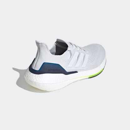 Adidas Ultraboost 21 Sneakers - White / Navy - view 5