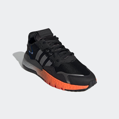 Adidas Nite Jogger Sneakers - Black / Silver / Grey / Blue - view 4
