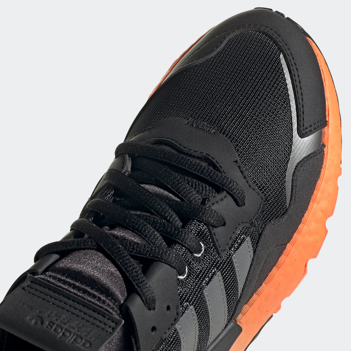 Adidas Nite Jogger Sneakers - Black / Silver / Grey / Blue - view 7
