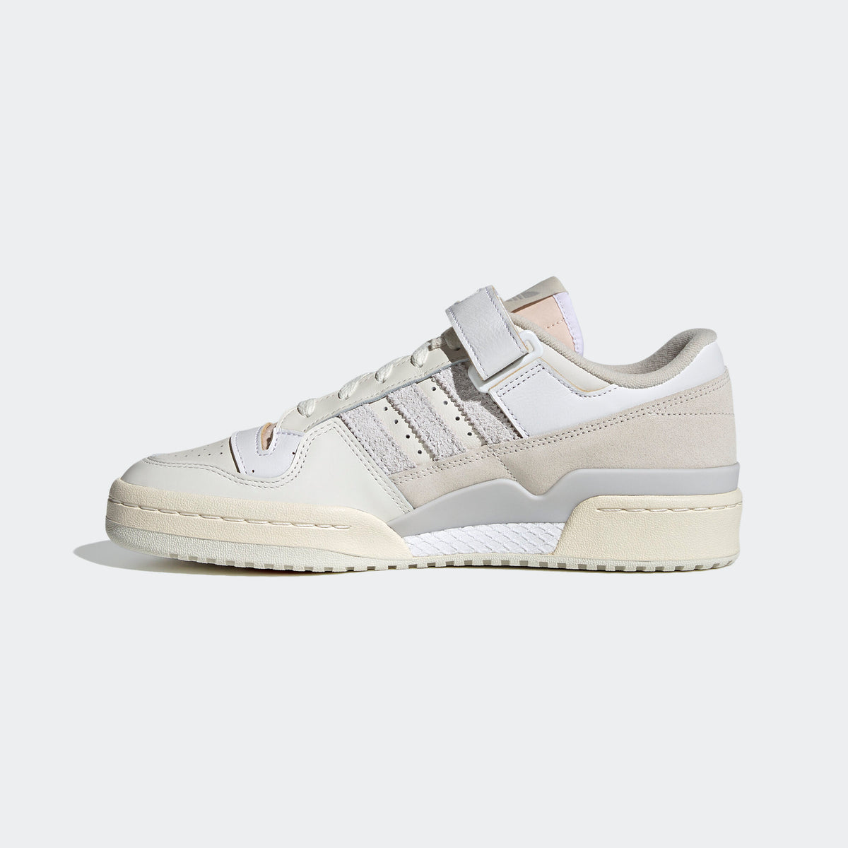 Adidas Forum 84 Low Sneakers - White / Beige Yellow / Light Grey / Nude Pink - view 6