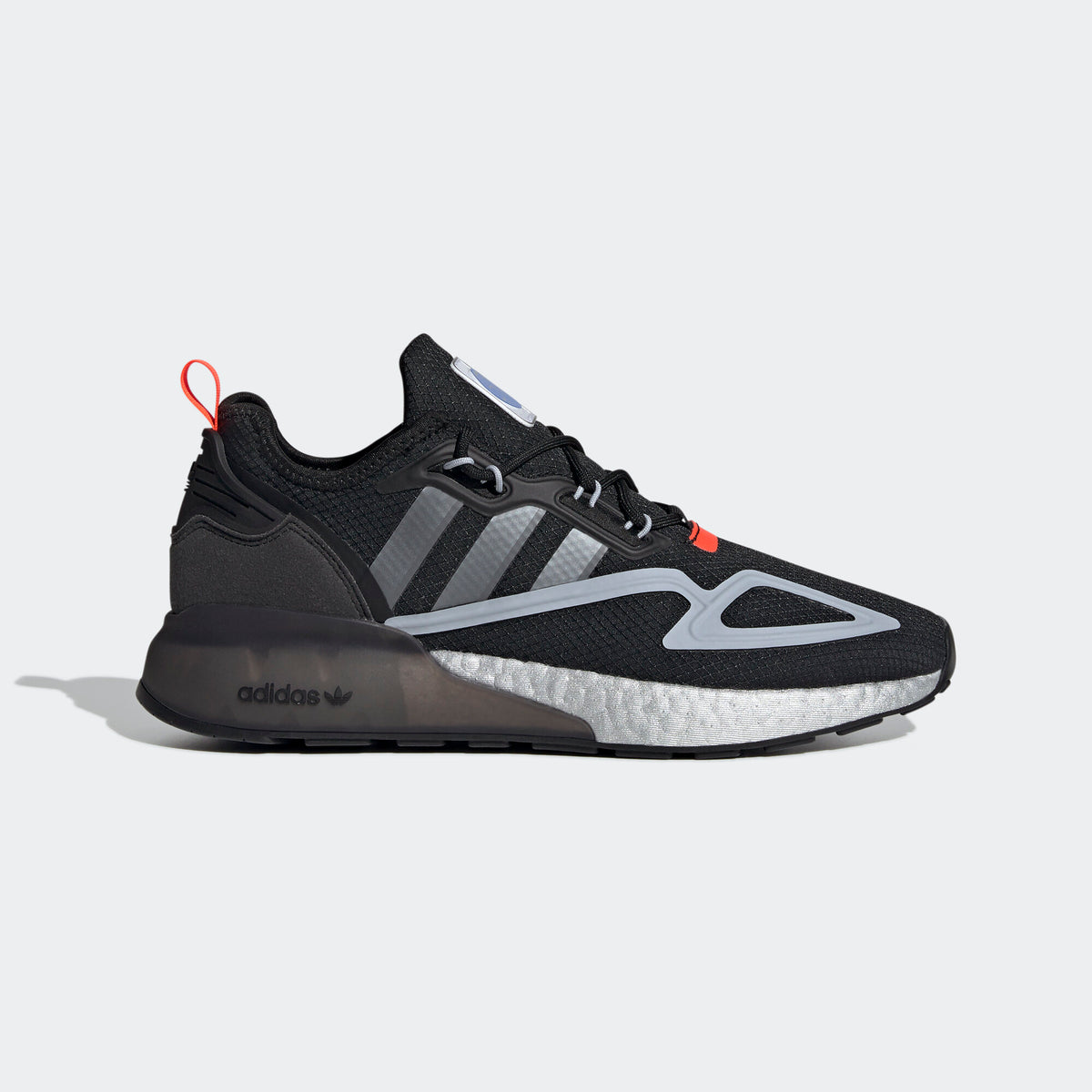 Adidas ZX 2K BOOST Sneakers - Black / Grey / Blue / Red - view 1