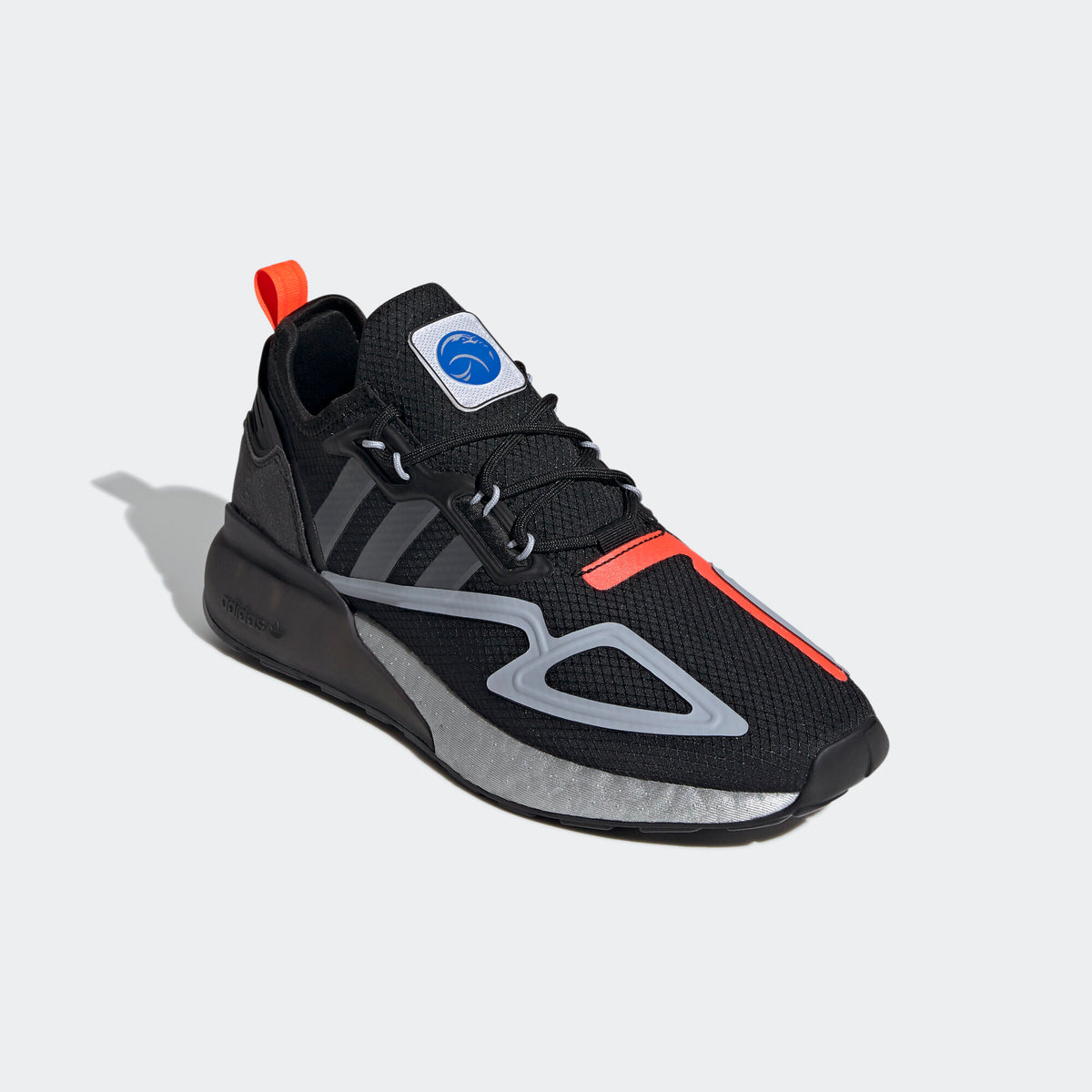 Adidas ZX 2K BOOST Sneakers - Black / Grey / Blue / Red - view 5