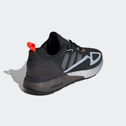 Adidas ZX 2K BOOST Sneakers - Black / Grey / Blue / Red - view 6