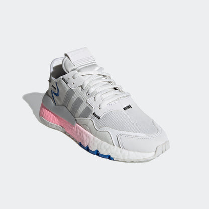 Adidas Nite Jogger Sneakers - Light Grey / Dark Grey / Blue - view 4
