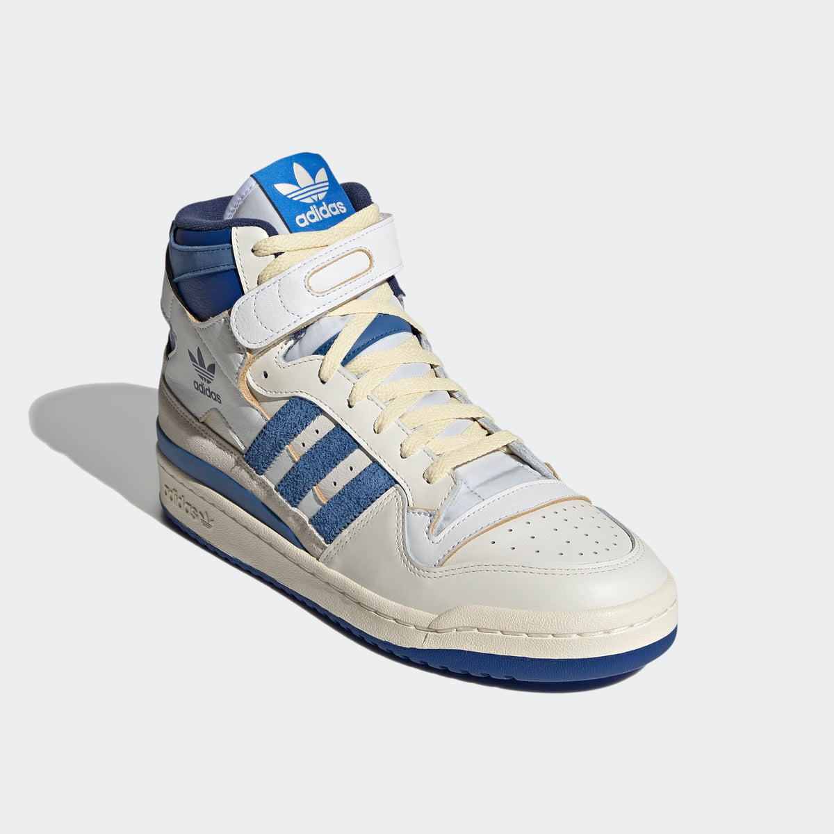 Adidas OG Forum 84 Sneakers - Off White / Crystal White / Blue - view 5
