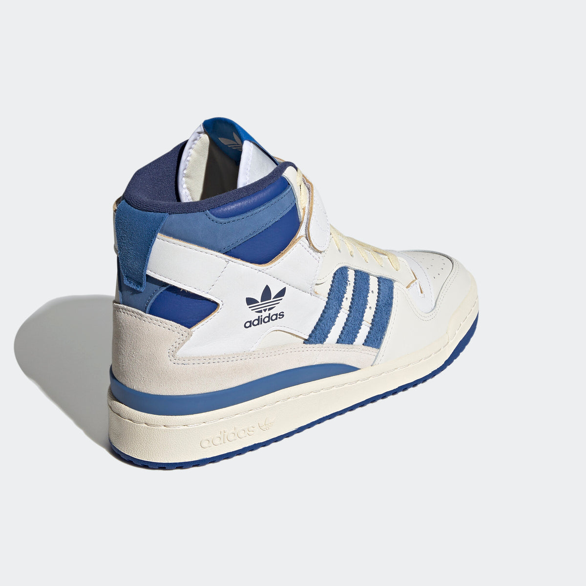Adidas OG Forum 84 Sneakers - Off White / Crystal White / Blue - view 6