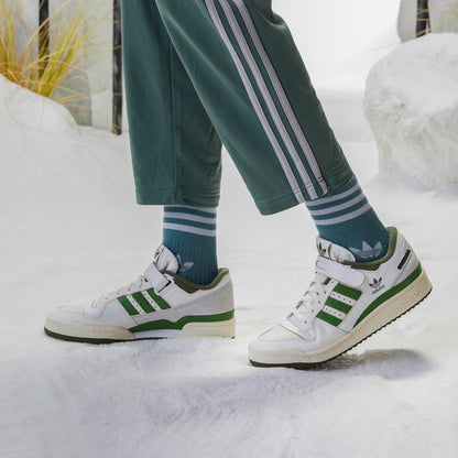 Adidas Forum 84 LOW Sneakers - White / Light Green / Dark Green - view 1