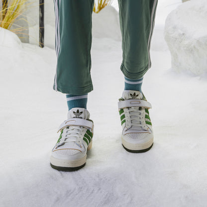 Adidas Forum 84 LOW Sneakers - White / Light Green / Dark Green - view 2