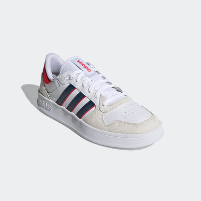 Adidas Breaknet PLUS Sneakers - White / Beige / Navy / Red - view 5